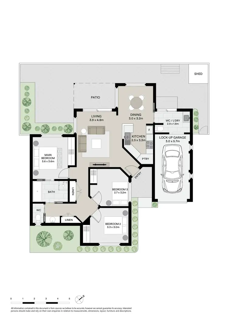 Floorplan of Homely unit listing, 2/27-29 Bonville Street, Coffs Harbour NSW 2450