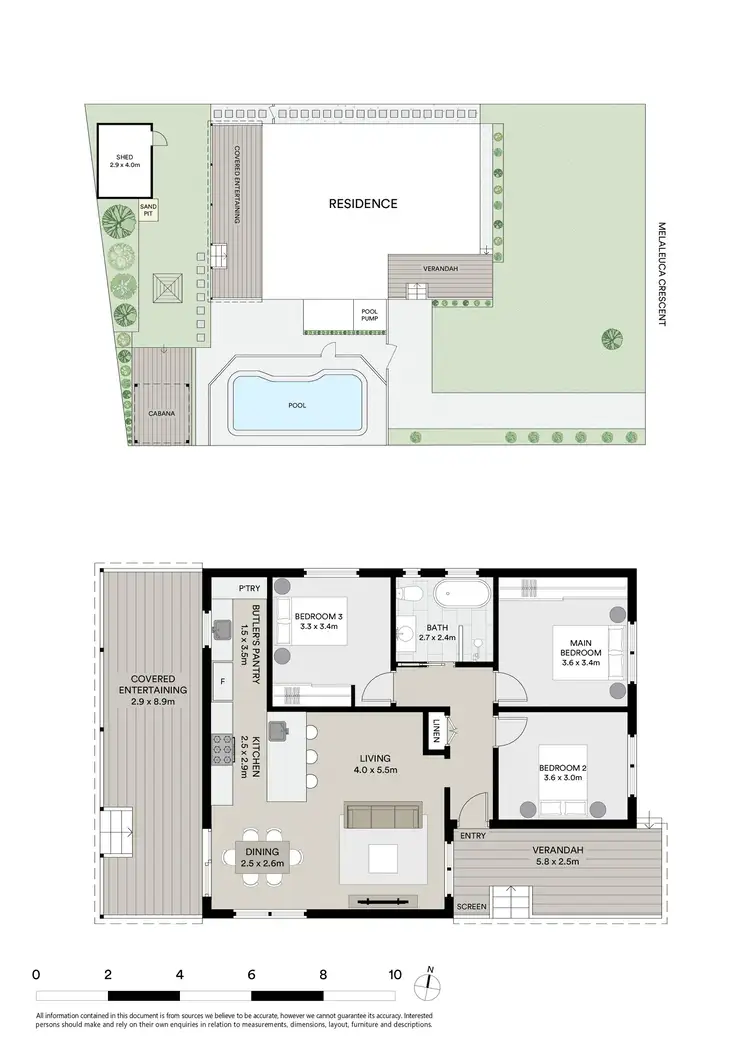 Floorplan of Homely house listing, 32 Melaleuca Crescent, Tascott NSW 2250