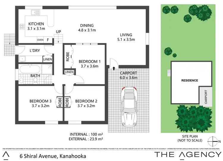 Floorplan of Homely house listing, 6 Shiral Avenue, Kanahooka NSW 2530
