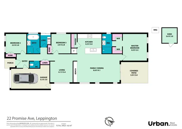 Floorplan of Homely house listing, 22 Promise Avenue, Leppington NSW 2179