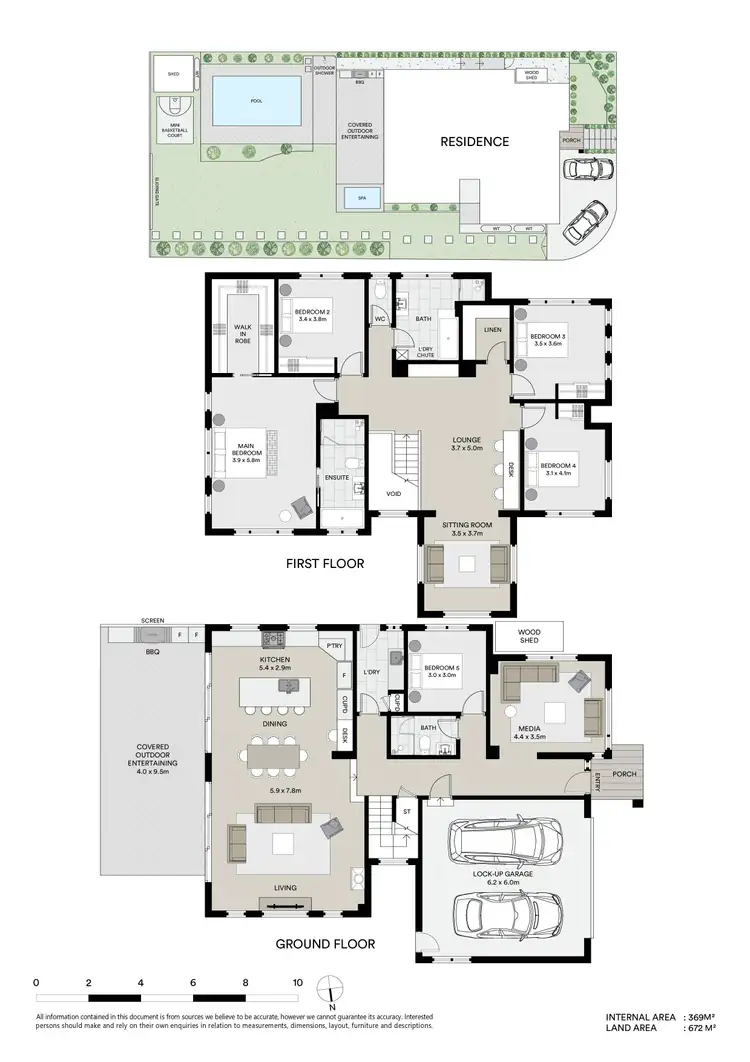 Floorplan of Homely house listing, 4/157 The Round Drive, Avoca Beach NSW 2251