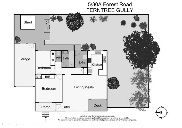 Floorplan of Homely unit listing, 5/30A Forest Road, Ferntree Gully VIC 3156