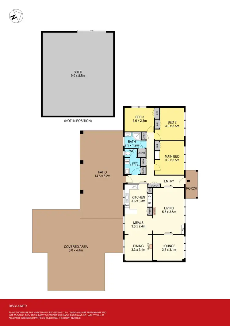 Floorplan of Homely house listing, 11 Hearn Road, Brown Hill VIC 3350