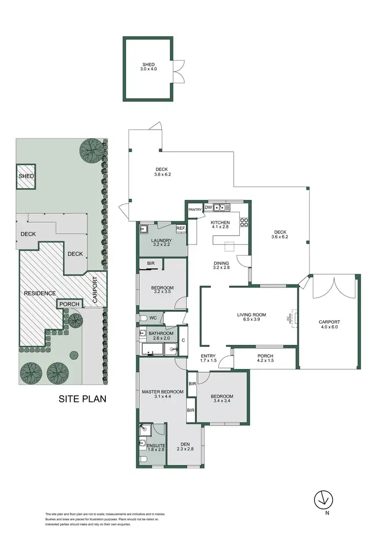 Floorplan of Homely house listing, 103 Austin Avenue, Mccrae VIC 3938