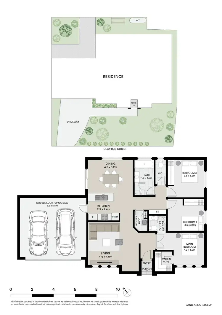 Floorplan of Homely house listing, 307A Clayton Street, Canadian VIC 3350