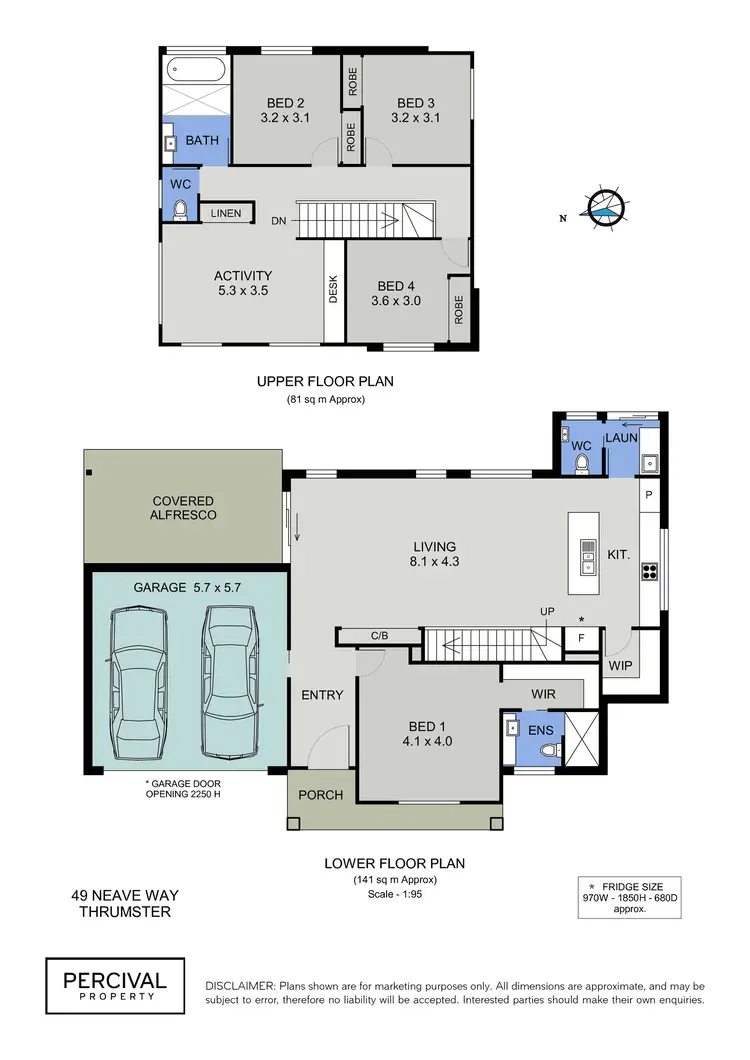 Floorplan of Homely house listing, 49 Neave Way, Thrumster NSW 2444