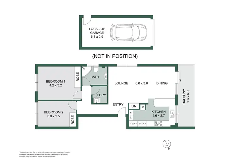 Floorplan of Homely apartment listing, 24/16-18 Devitt Street, Narrabeen NSW 2101