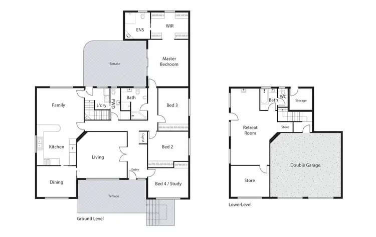 Floorplan of Homely house listing, 11 Yolla Place, Lyons ACT 2606