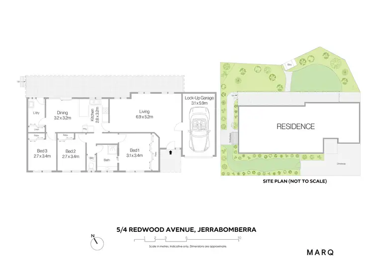 Floorplan of Homely house listing, 5/4 Redwood Avenue, Jerrabomberra NSW 2619
