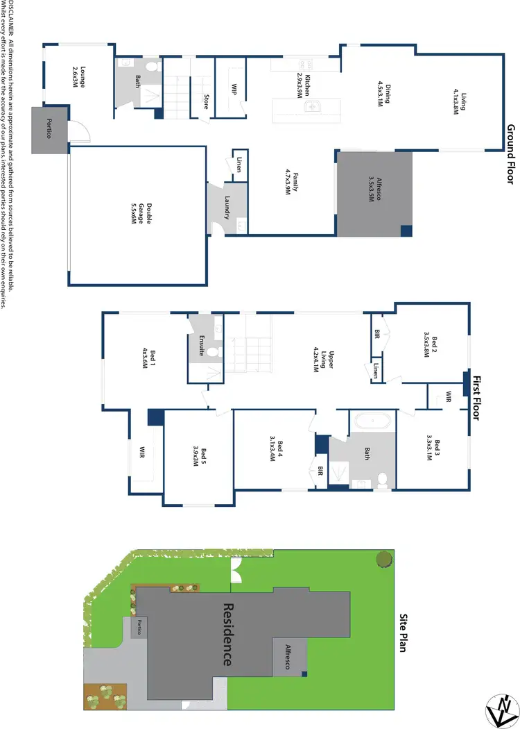 Floorplan of Homely house listing, 32 Thorpe Circuit, Oran Park NSW 2570