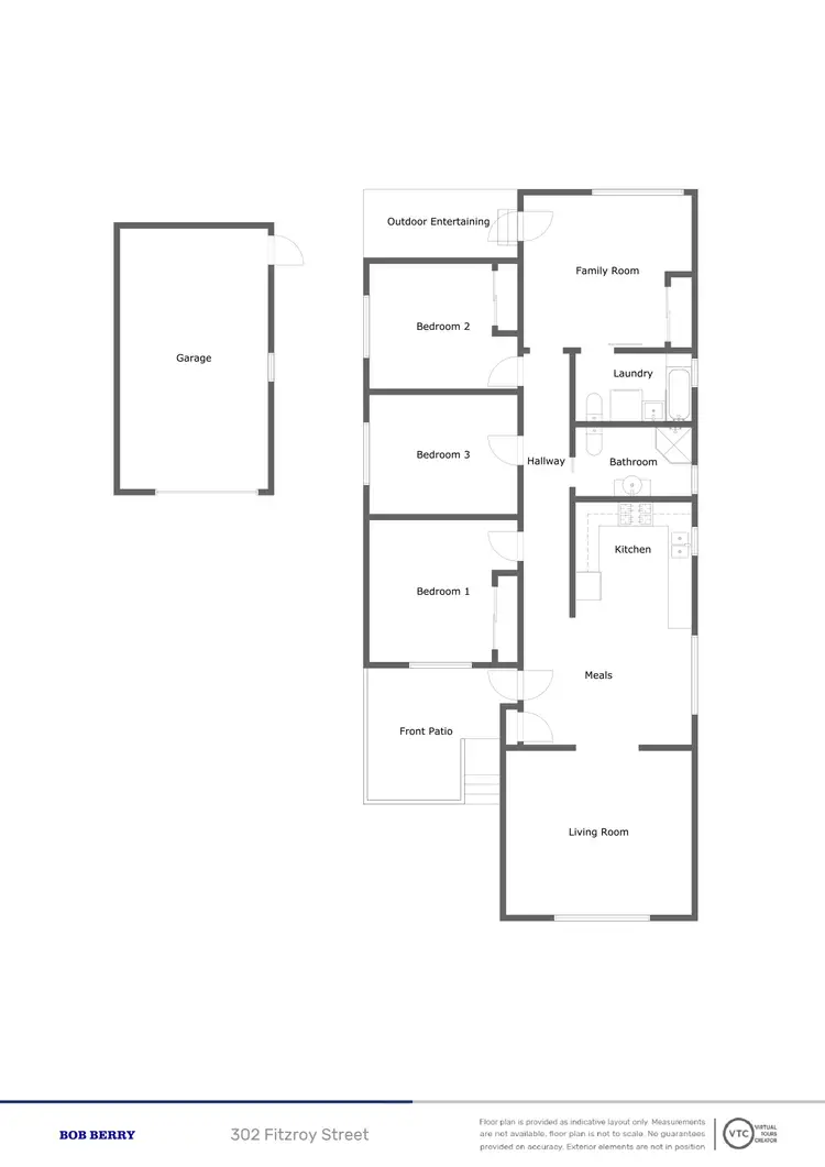 Floorplan of Homely house listing, 302 Fitzroy Street, Dubbo NSW 2830