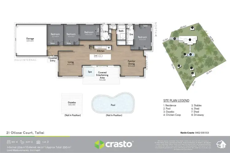 Floorplan of Homely house listing, 21 Otiose Court, Tallai QLD 4213
