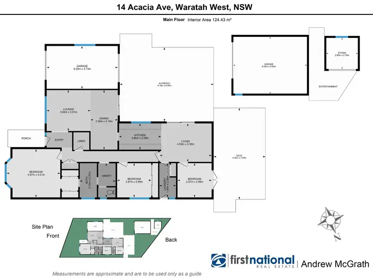 Floorplan of Homely house listing, 14 Acacia Avenue, Waratah West NSW 2298