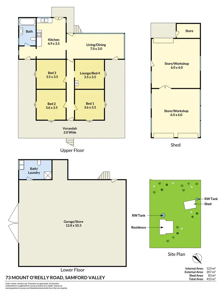 Floorplan of Homely house listing, 73-81 Mount O'Reilly Road, Samford Valley QLD 4520