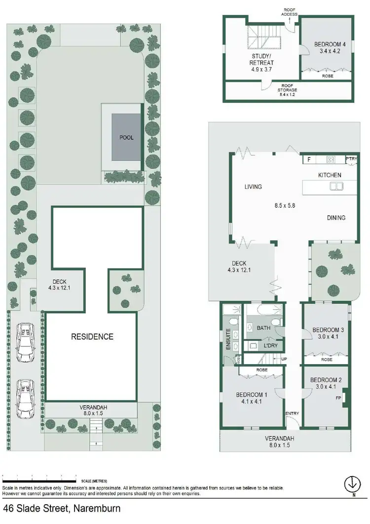 Floorplan of Homely house listing, 46 Slade Street, Naremburn NSW 2065
