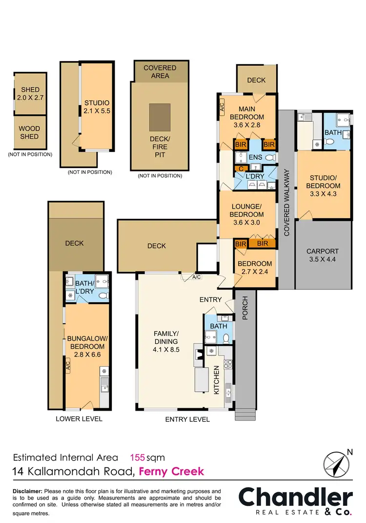 Floorplan of Homely house listing, 14 Kallamondah Road, Ferny Creek VIC 3786