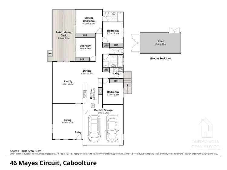 Floorplan of Homely house listing, 46 Mayes Circuit, Caboolture QLD 4510