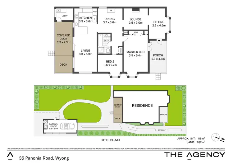 Floorplan of Homely house listing, 35 Panonia Road, Wyong NSW 2259