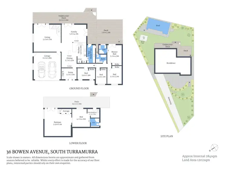 Floorplan of Homely house listing, 36 Bowen Avenue, Turramurra NSW 2074