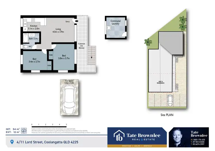 Floorplan of Homely unit listing, 4/11 Lord Street, Coolangatta QLD 4225