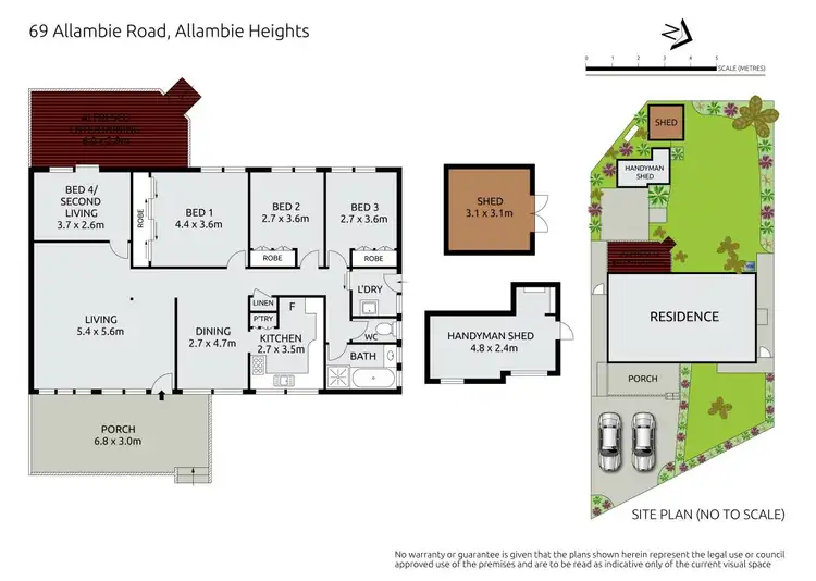 Floorplan of Homely house listing, 69 Allambie Road, Allambie Heights NSW 2100