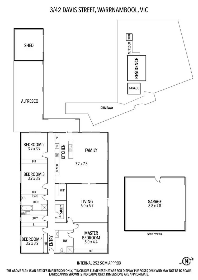 Floorplan of Homely house listing, 3/42 Davis Street, Warrnambool VIC 3280