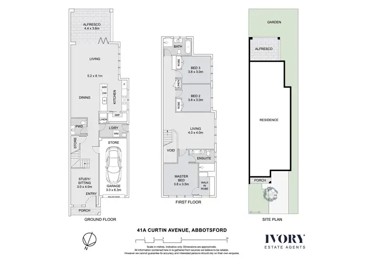 Floorplan of Homely house listing, 41A Curtin Avenue, Abbotsford NSW 2046