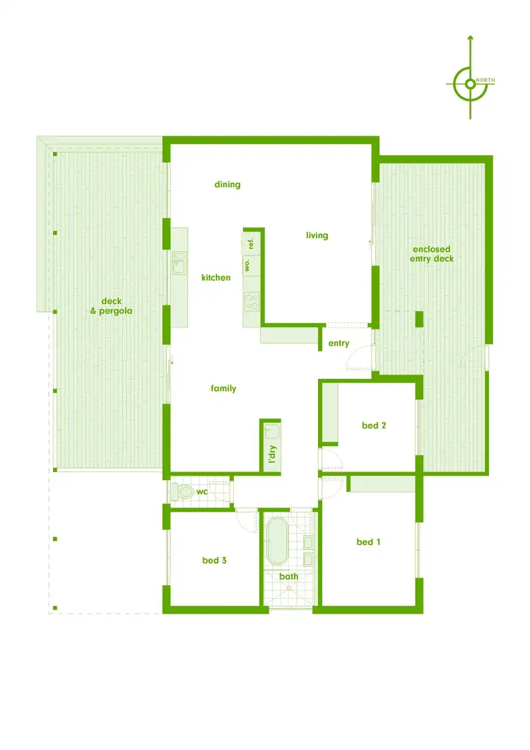 Floorplan of Homely house listing, 17 Collocott Crescent, Oxley ACT 2903