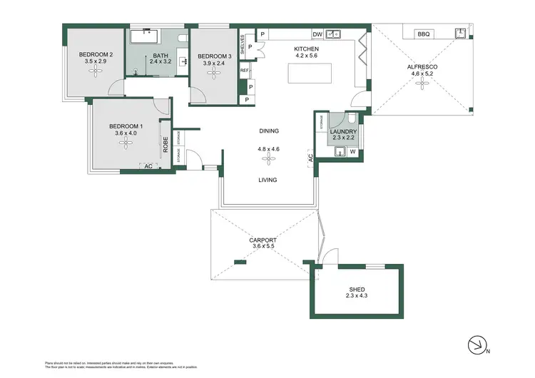 Floorplan of Homely house listing, 45 Hughes Avenue, Hobartville NSW 2753