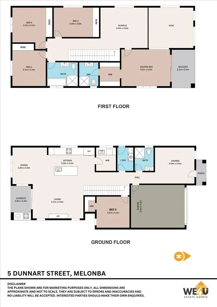 Floorplan of Homely house listing, 5 Dunnart Street, Marsden Park NSW 2765