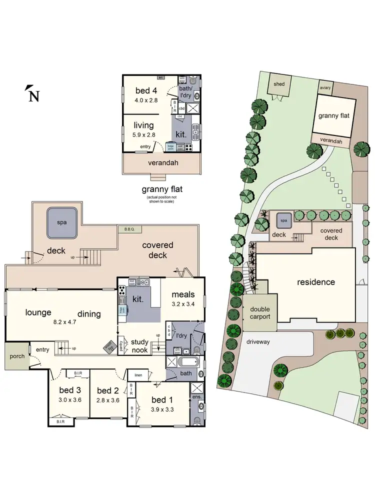 Floorplan of Homely house listing, 10 Cumberland Crescent, Chirnside Park VIC 3116