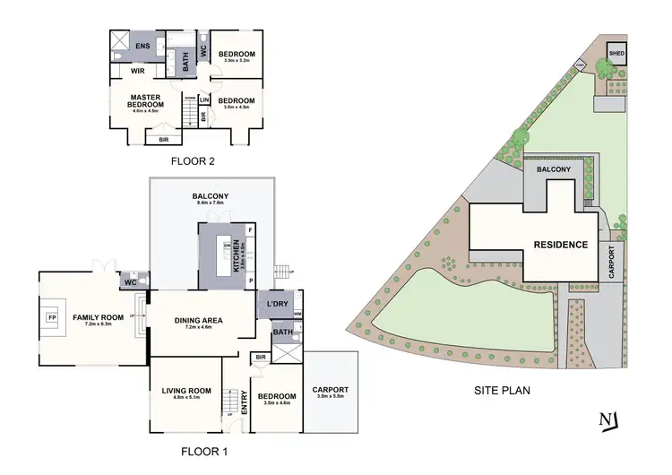 Floorplan of Homely house listing, 24 Cumberland Crescent, Chirnside Park VIC 3116