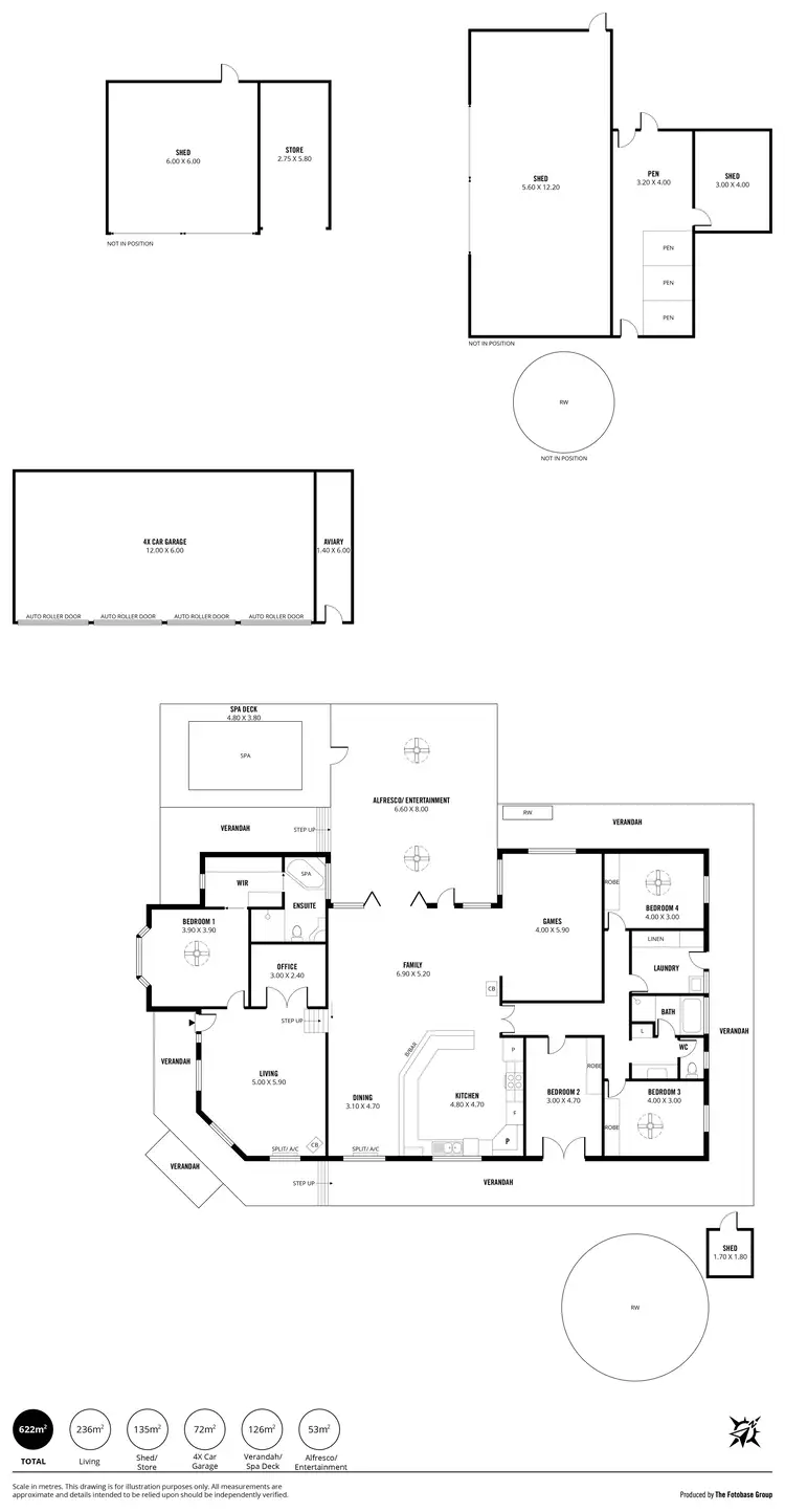 Floorplan of Homely rural property listing, 182 Retreat Valley Road, Gumeracha SA 5233