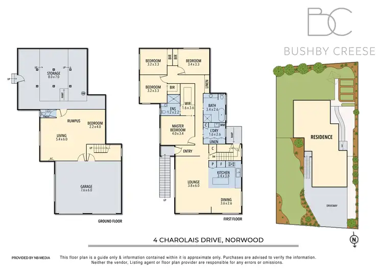 Floorplan of Homely house listing, 4 Charolais Drive, Norwood TAS 7250