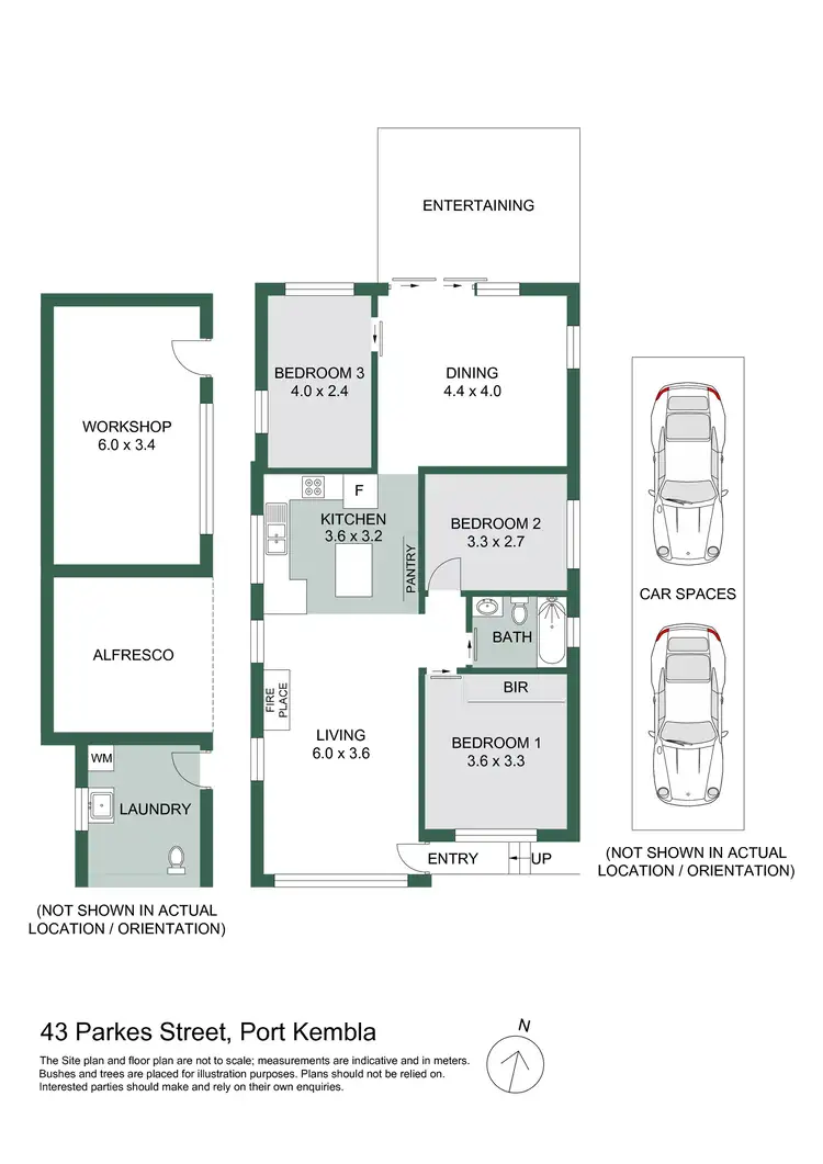 Floorplan of Homely house listing, 43 Parkes Street, Port Kembla NSW 2505