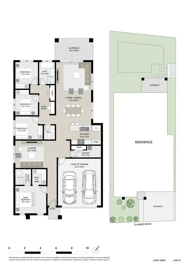 Floorplan of Homely house listing, 89 Clarkes Road, Fyansford VIC 3218
