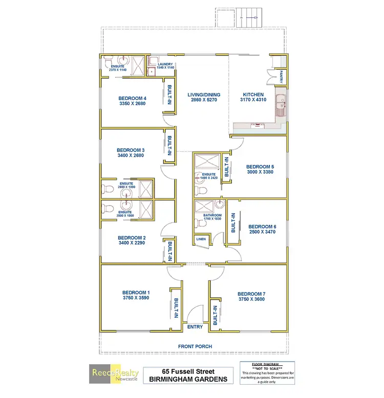 Floorplan of Homely house listing, 65 Fussell Street, Birmingham Gardens NSW 2287