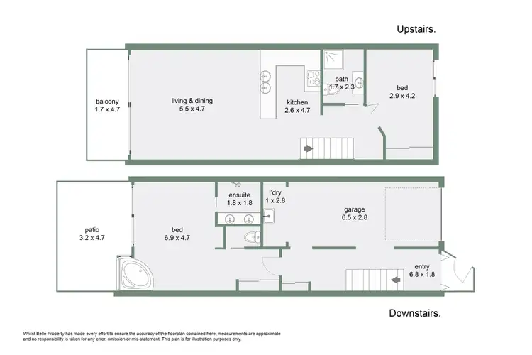 Floorplan of Homely apartment listing, 15/22-24 Oyster Court, Trinity Beach QLD 4879