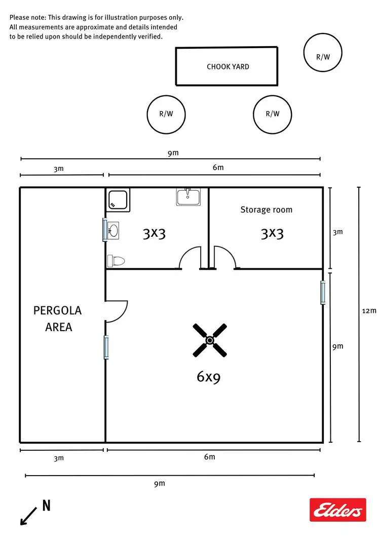 Floorplan of Homely land listing, 175 Dows Road, Owen SA 5460