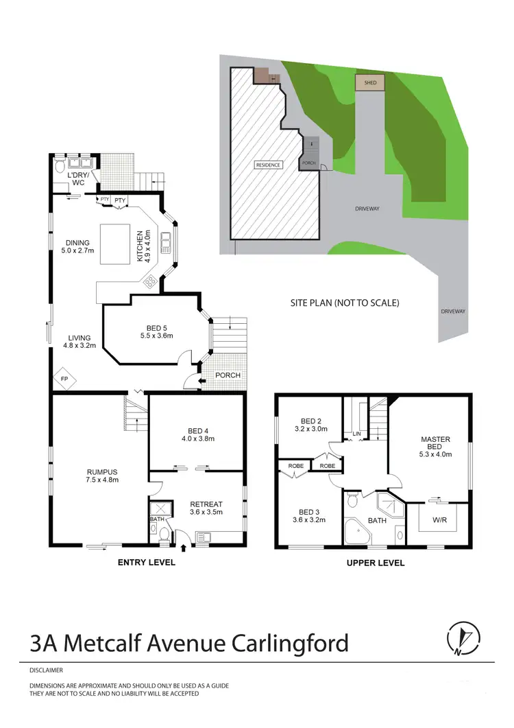 Floorplan of Homely house listing, 3A Metcalf Avenue, Carlingford NSW 2118