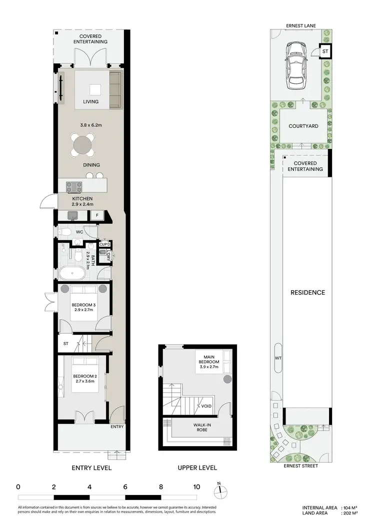 Floorplan of Homely house listing, 106 Ernest Street, Crows Nest NSW 2065