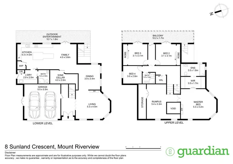 Floorplan of Homely house listing, 8 Sunland Crescent, Mount Riverview NSW 2774