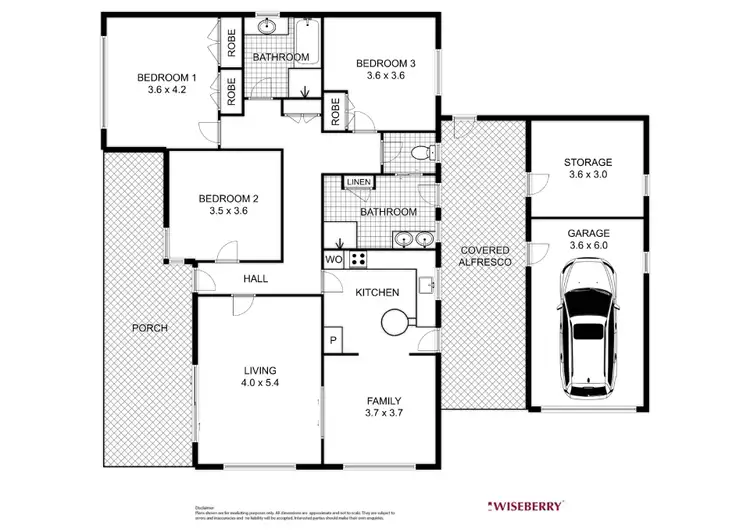 Floorplan of Homely house listing, 44 Margaret Street, Wyong NSW 2259