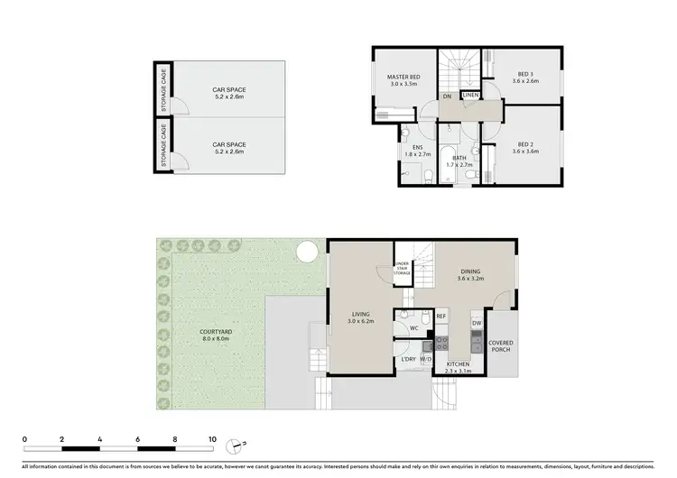 Floorplan of Homely townhouse listing, 6/60 Merton Street, Sutherland NSW 2232