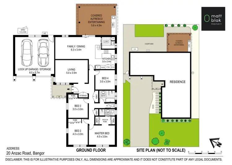 Floorplan of Homely house listing, 20 Anzac Road, Bangor NSW 2234