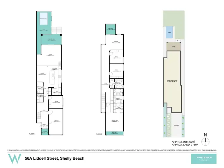 Floorplan of Homely semi-detached listing, 56A Liddell Street, Shelly Beach NSW 2261