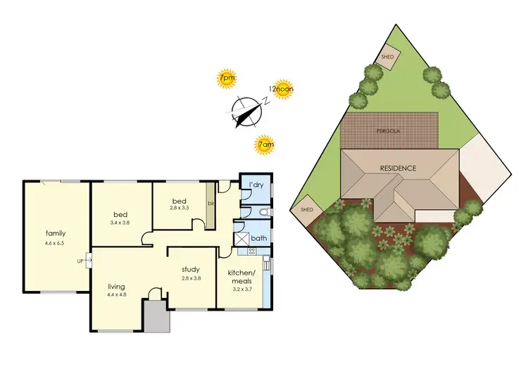 Floorplan of Homely house listing, 34 Aleppo Crescent, Frankston North VIC 3200