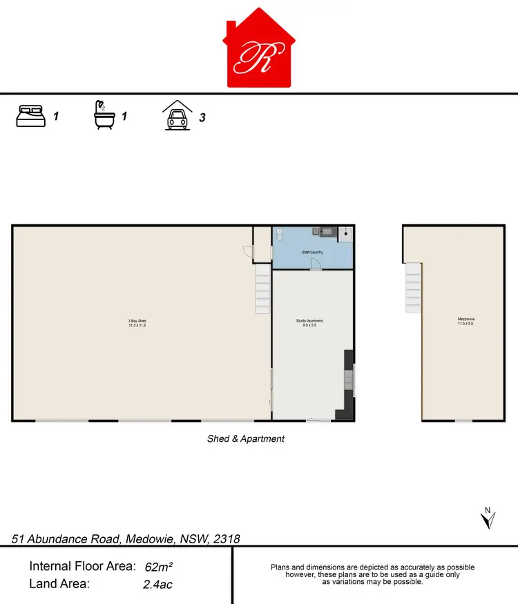 Floorplan of Homely land listing, 51 Abundance Road, Medowie NSW 2318