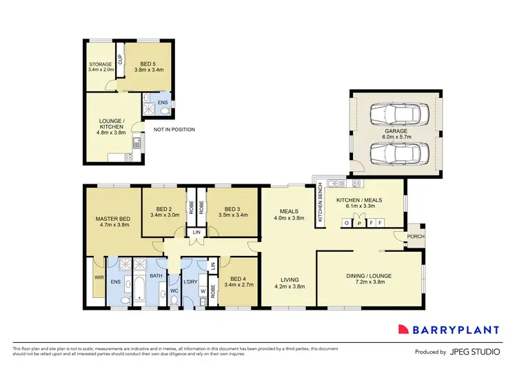 Floorplan of Homely house listing, 191 Copernicus Way, Keilor Downs VIC 3038
