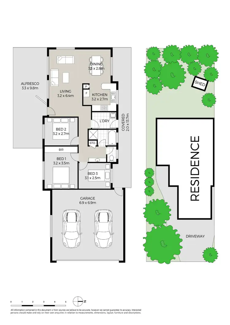 Floorplan of Homely house listing, 8 Caird Place, Seven Hills NSW 2147